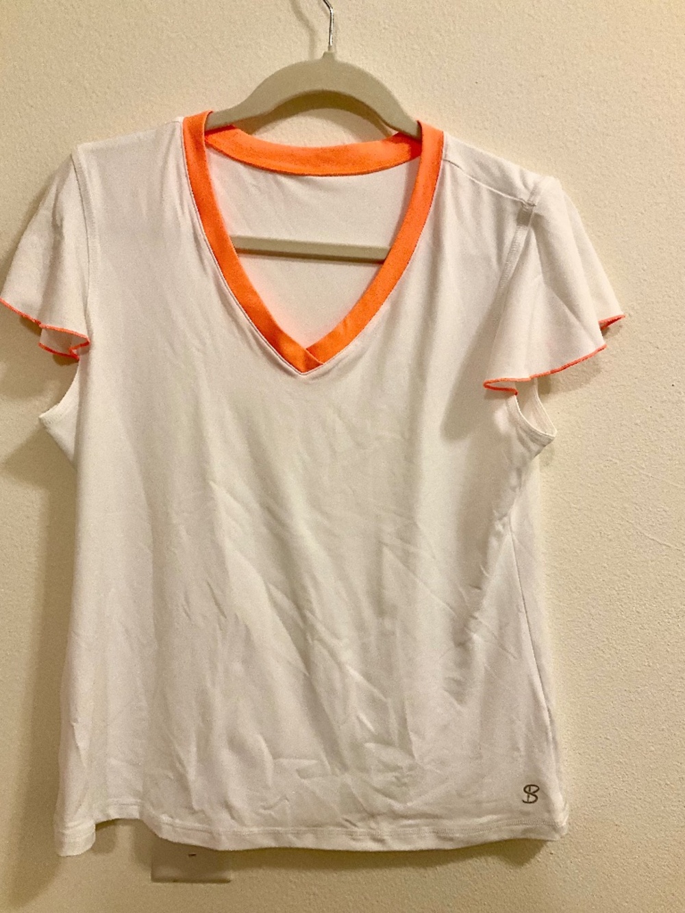 ^SOFIBELLA HIGH PERFORMANCE WOMENS Shrt Moisture -wicking, UV Protection ^ SZ LG